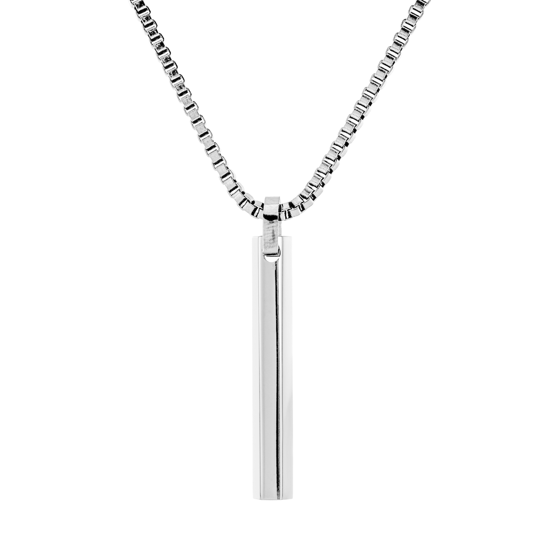 Collar Nightfall Silver Minimalist