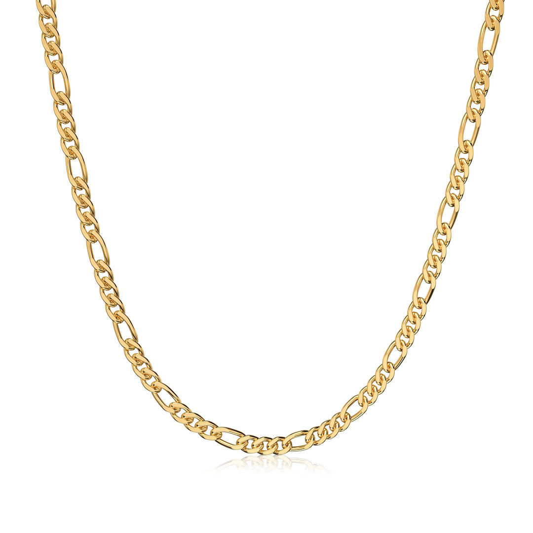 Cadena Grand Fígaro Cartier Electroplatinada Oro 18k