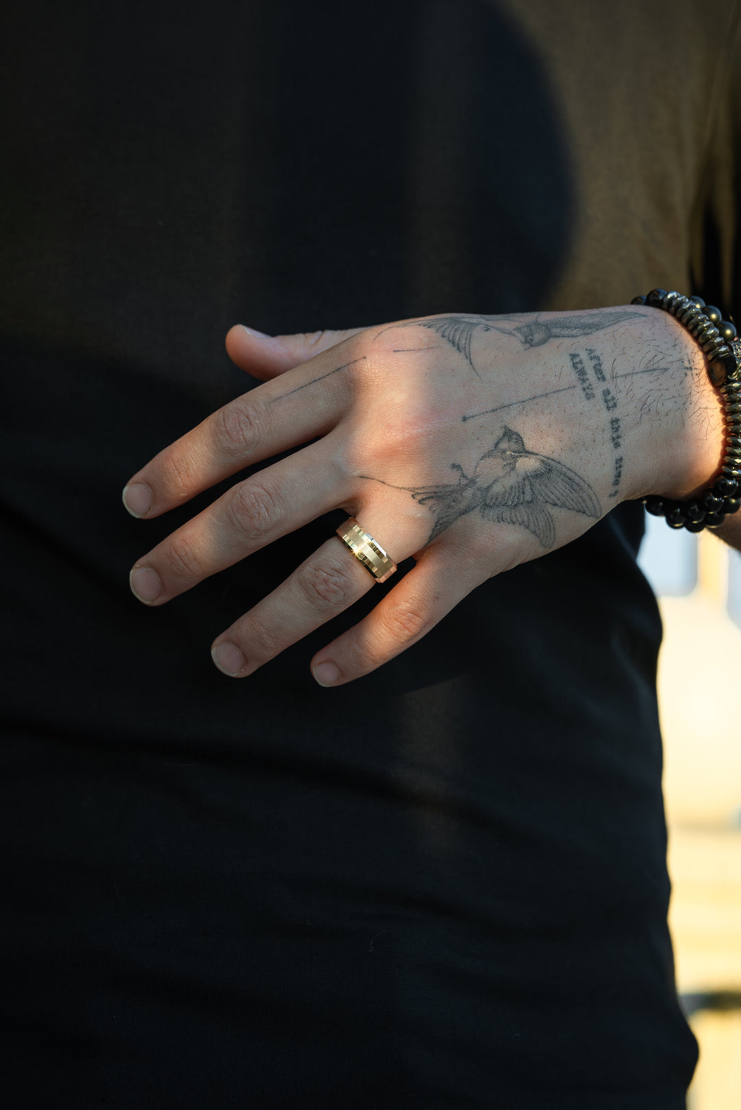 Anillo Aurum Carburo de Tungsteno