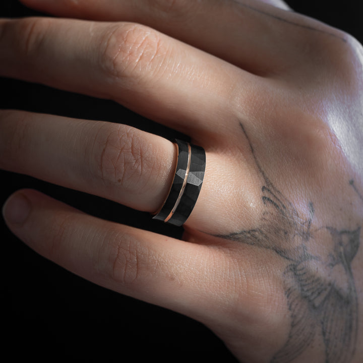 Anillo Ember Carburo de Tungsteno