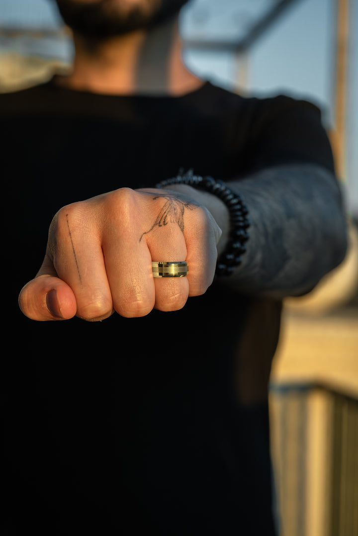 Anillo Aurum Carburo de Tungsteno