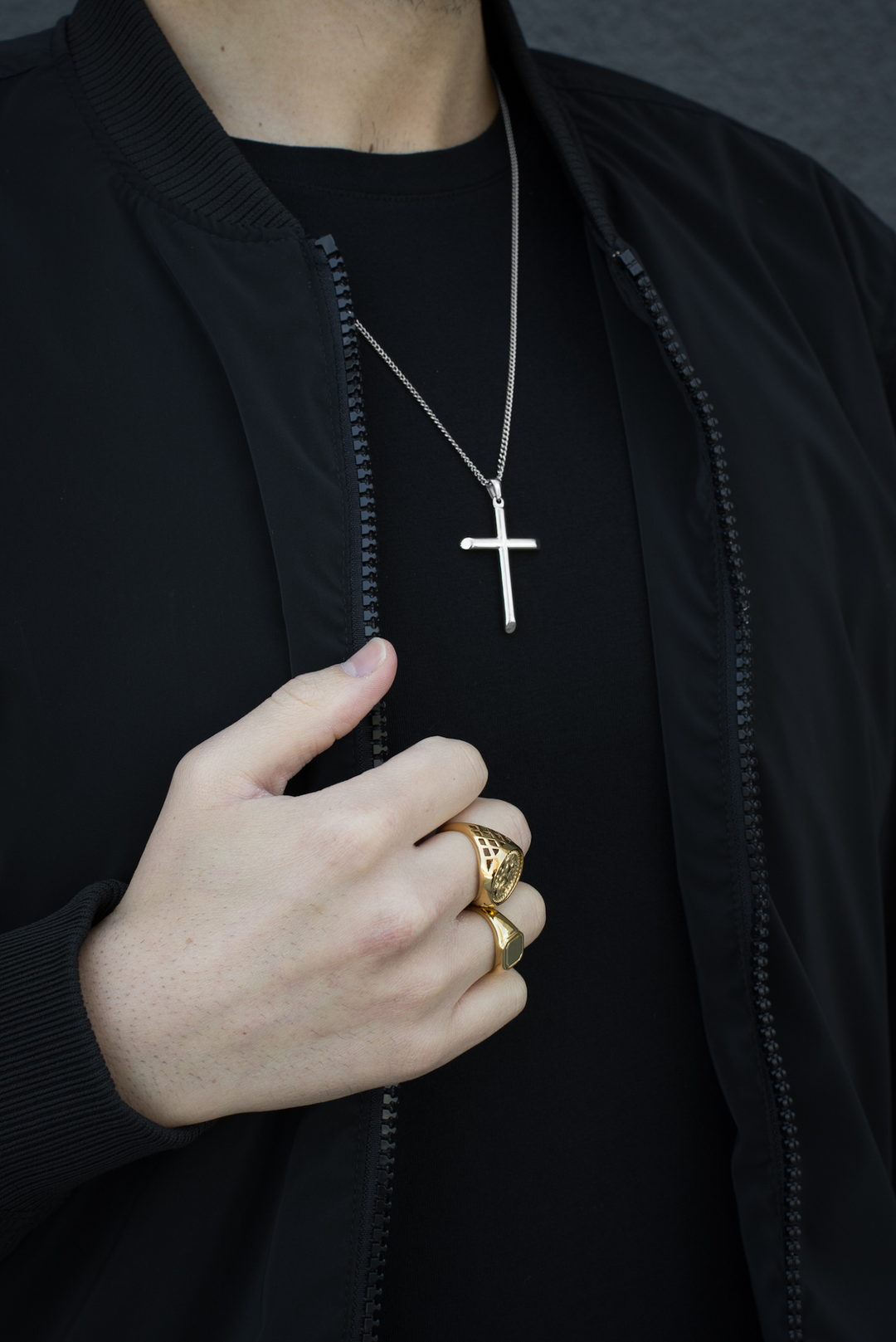 Collar Eternity silver SS316L