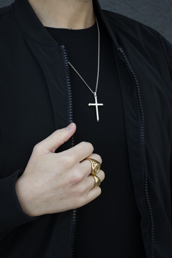 Collar Eternity silver SS316L