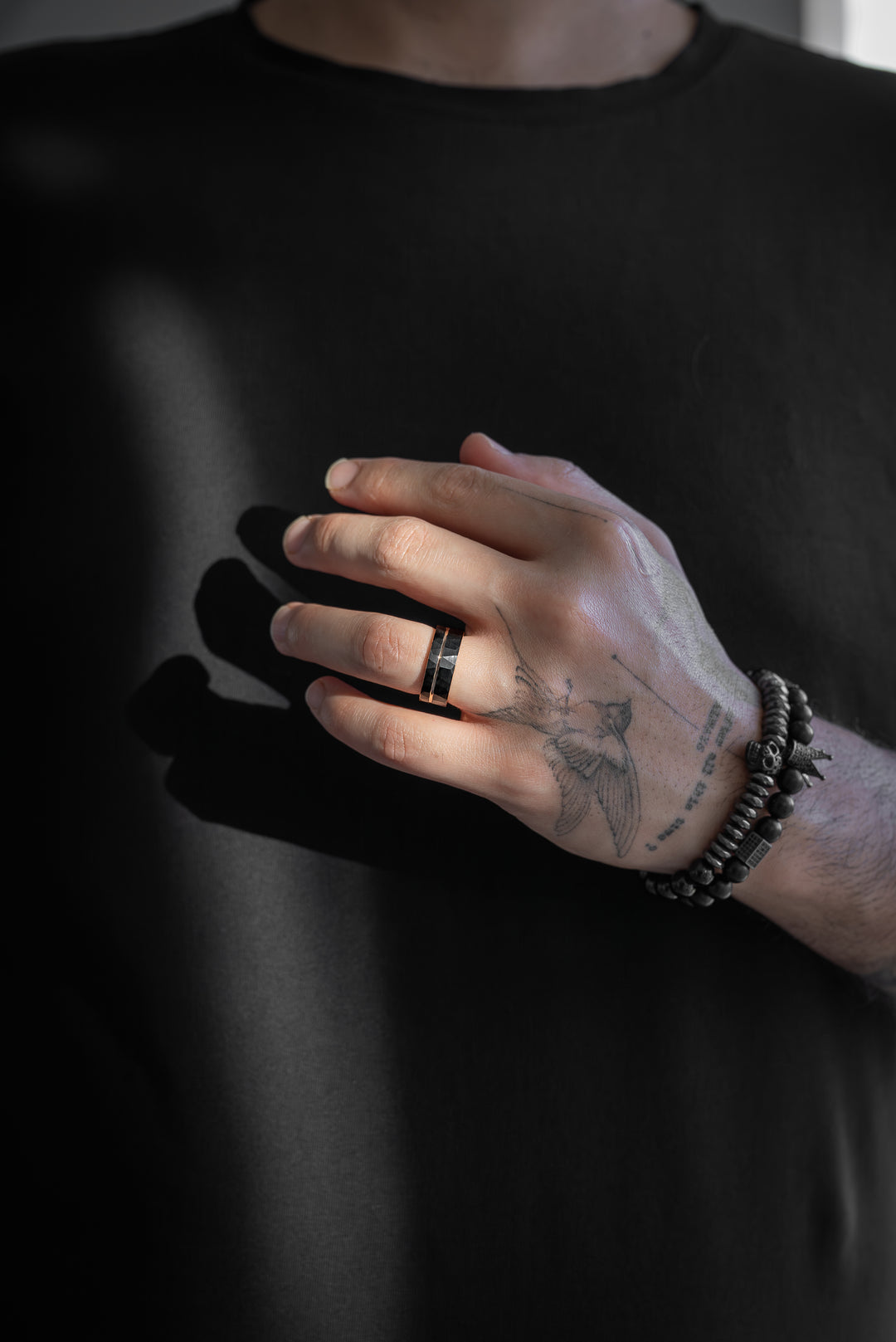 Anillo Ember Carburo de Tungsteno