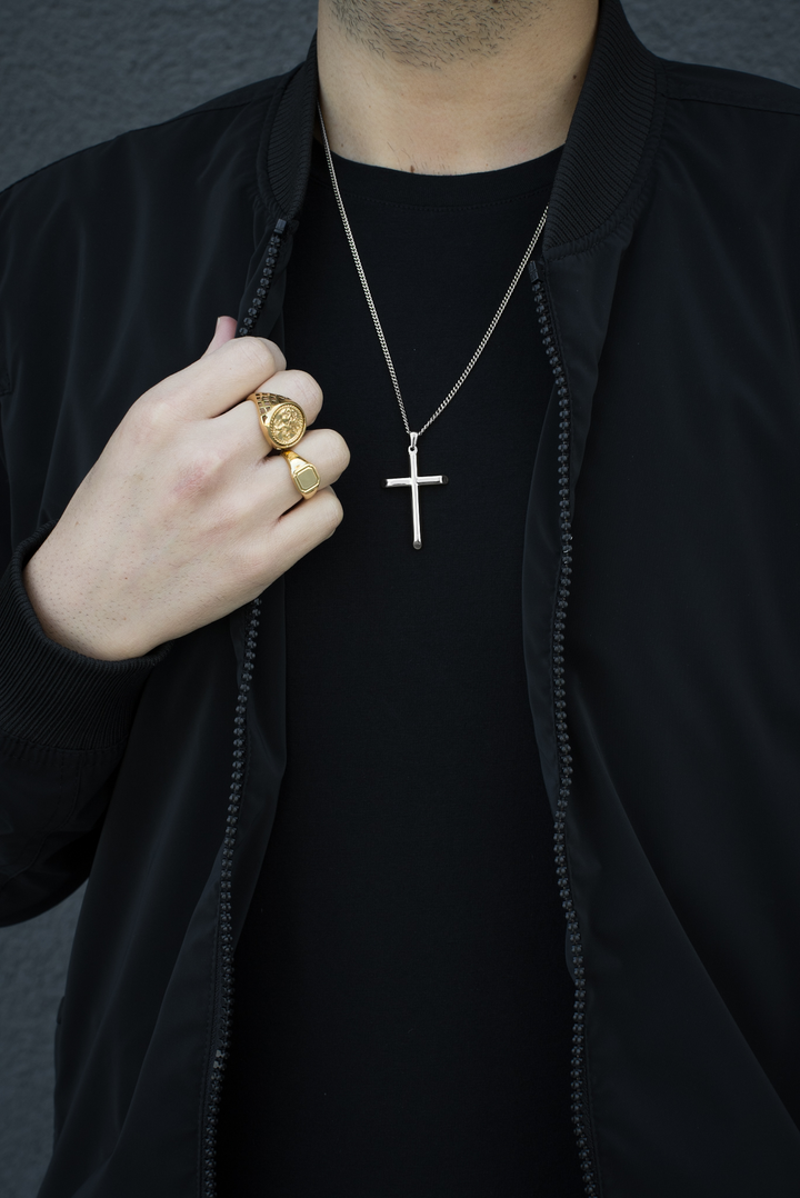 Collar Eternity silver SS316L