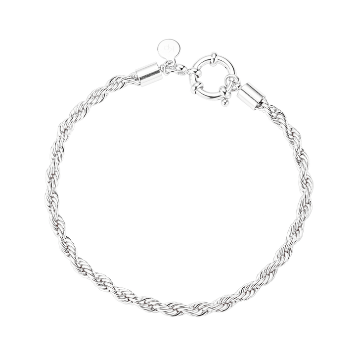 Brazalete Twisted Tourbillon Silver SS316L