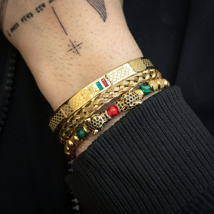 Pack de pulseras Bond Electroplatinadas 18k - Private Collection
