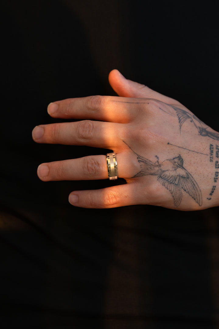 Anillo Aurum Carburo de Tungsteno