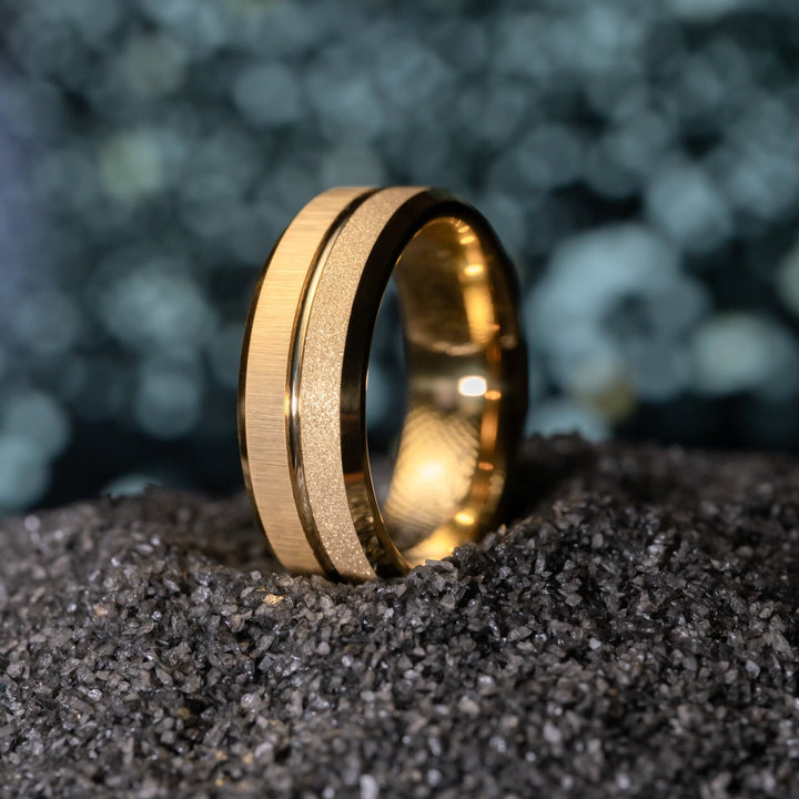 Anillo Stardust Carburo de Tungsteno