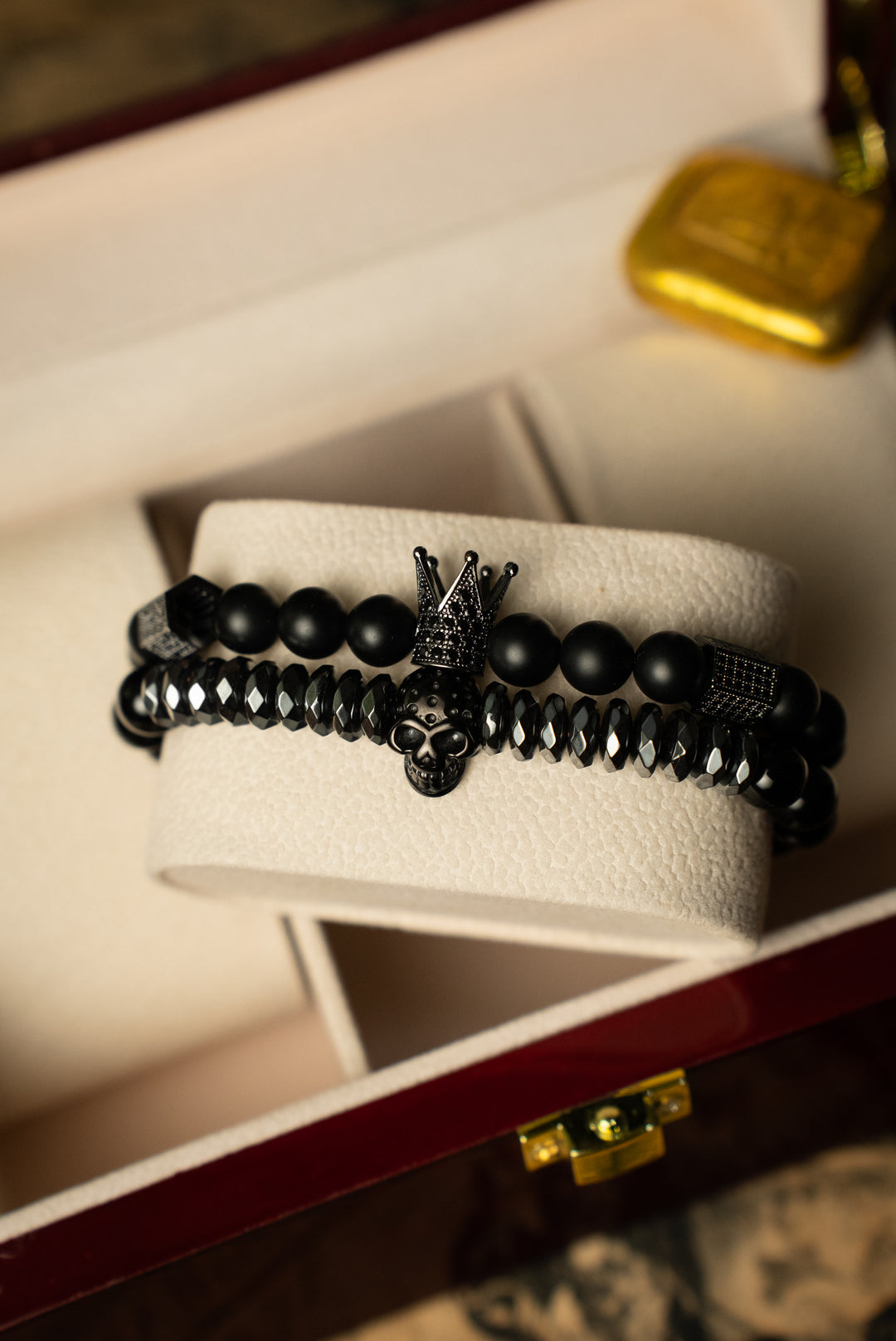 Pack de Pulseras Black Skull King Private Collection