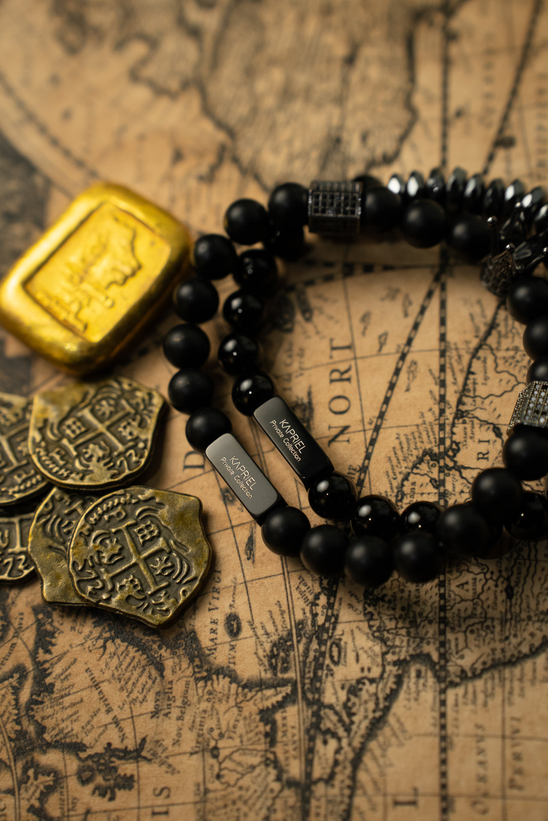 Pack de Pulseras Black Skull King Private Collection