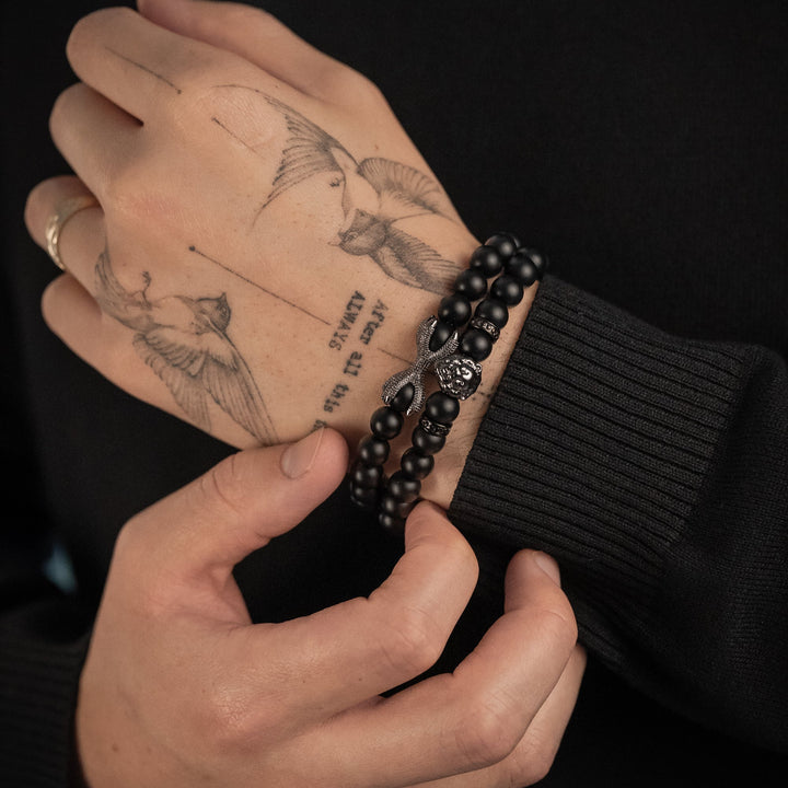 Pack de pulseras Black Dominion Lion Private Collection