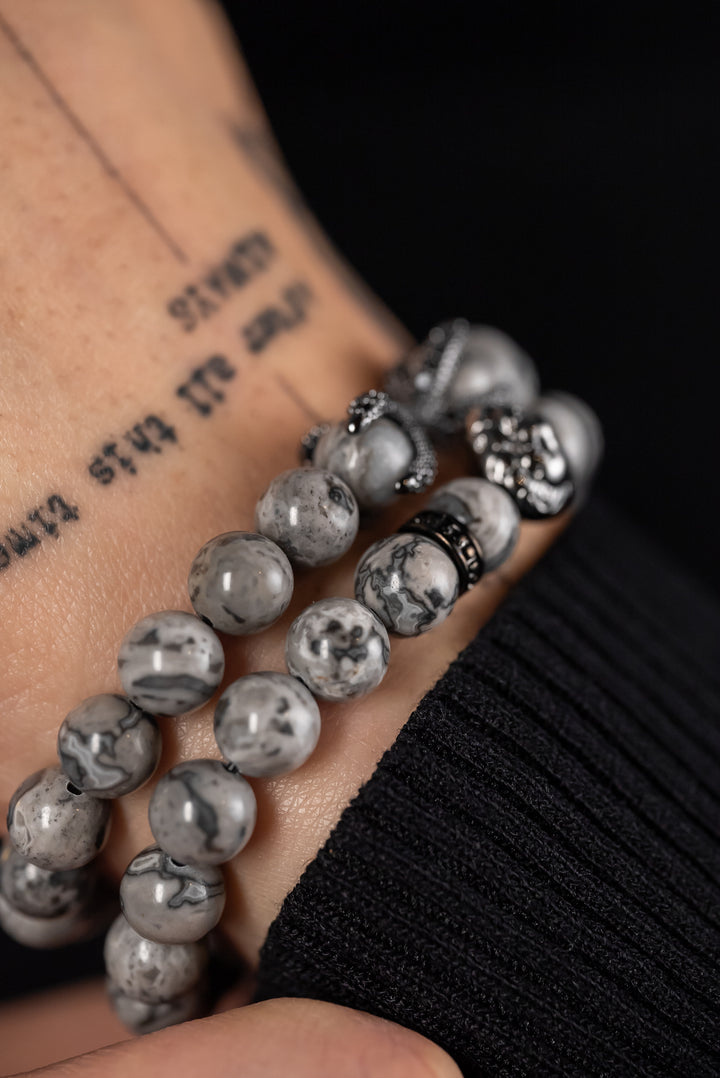 Pack de pulseras Grey Dominion Lion Private Collection