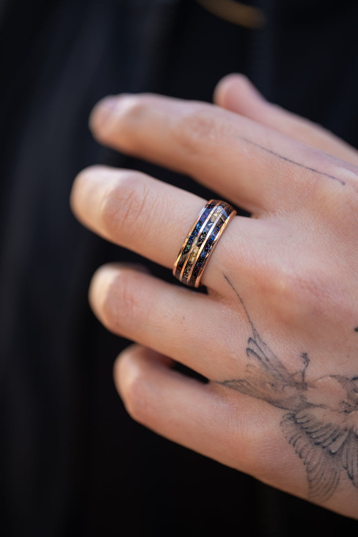 Anillo Aura Carburo de Tungsteno