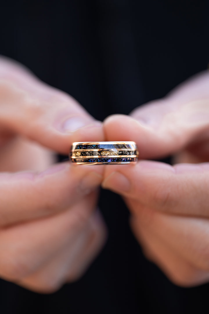 Anillo Aura Carburo de Tungsteno