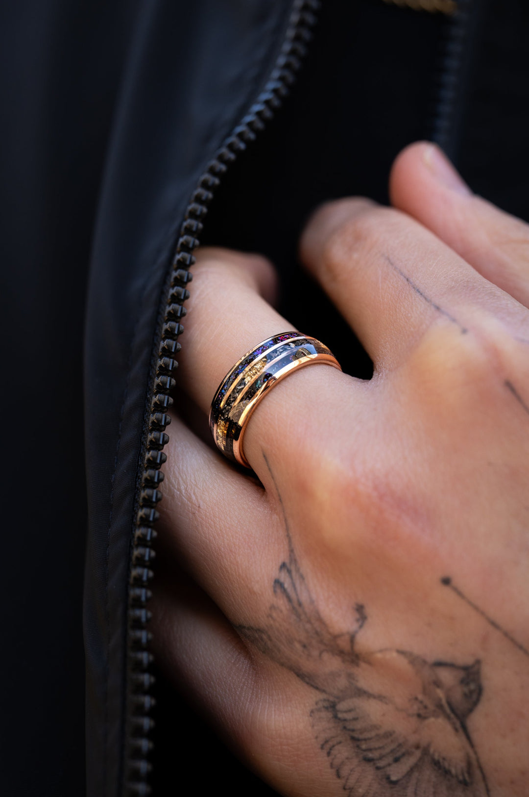 Anillo Aura Carburo de Tungsteno