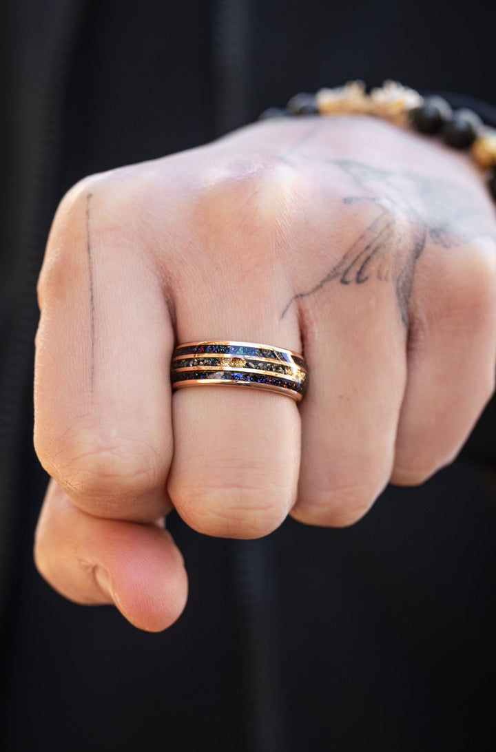 Anillo Aura Carburo de Tungsteno