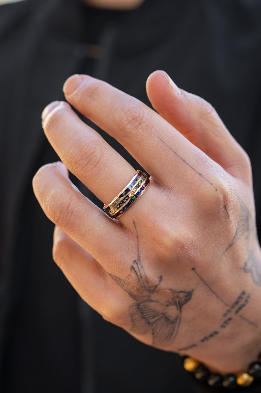 Anillo Aura Carburo de Tungsteno