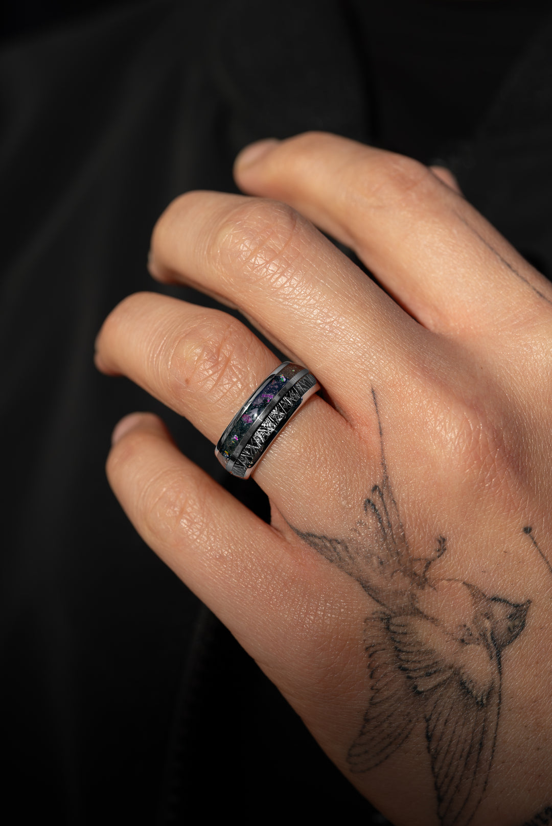 Anillo New Paradox Silver Carburo de Tungsteno