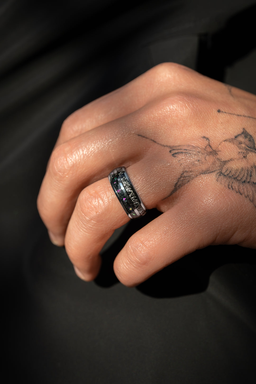 Anillo New Paradox Silver Carburo de Tungsteno