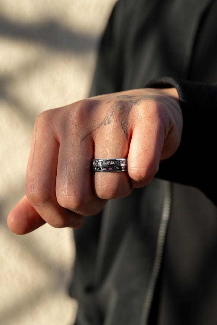 Anillo New Paradox Silver Carburo de Tungsteno