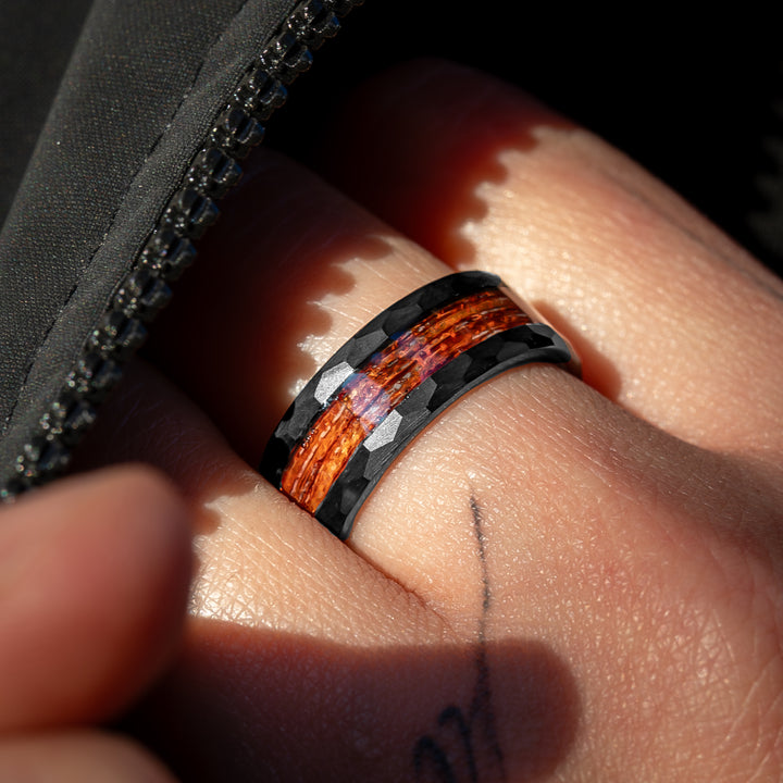 Anillo Oud Forest Carburo de Tungsteno