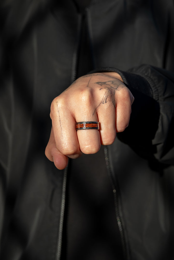 Anillo Oud Forest Carburo de Tungsteno