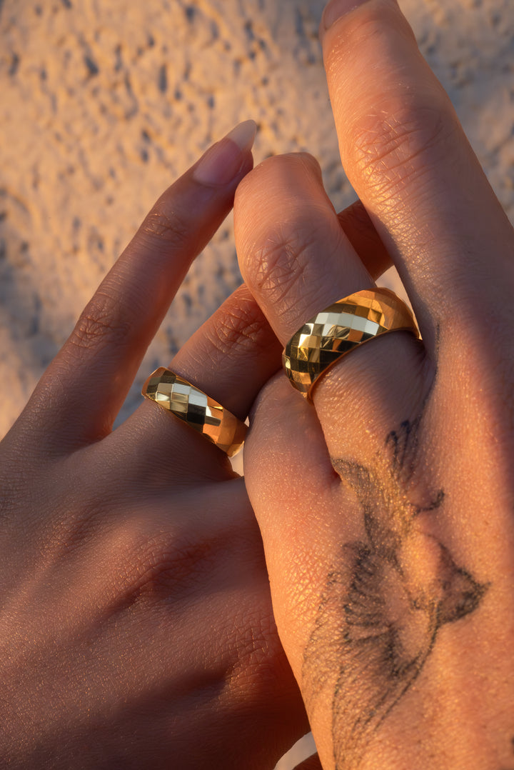 Anillos Falling in Love Carburo de Tungsteno (2 Unidades)