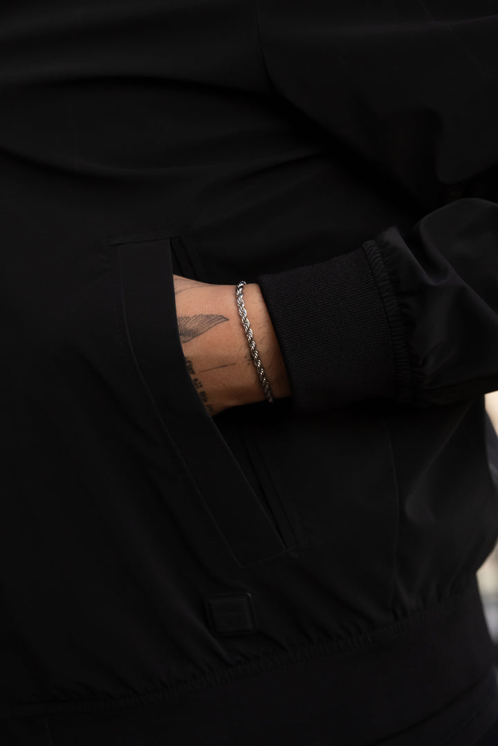 Brazalete Twisted Tourbillon Silver SS316L