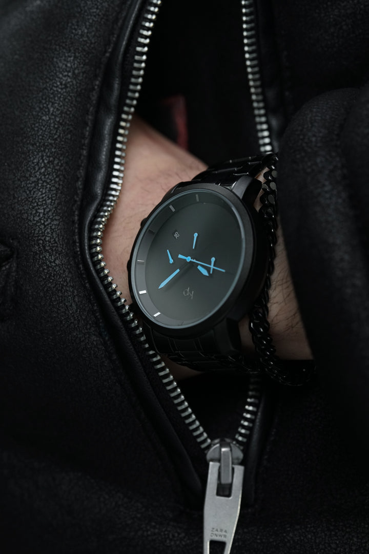 RELOJ KAPRIEL GUN METAL BLACK