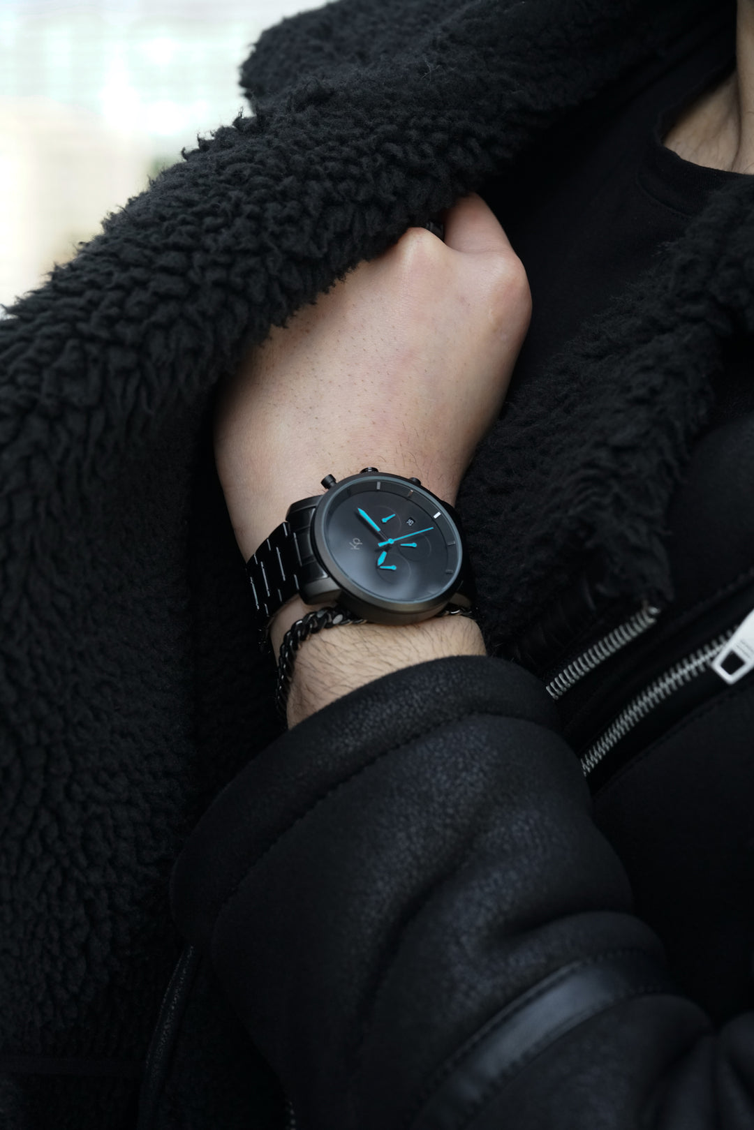 RELOJ KAPRIEL GUN METAL BLACK
