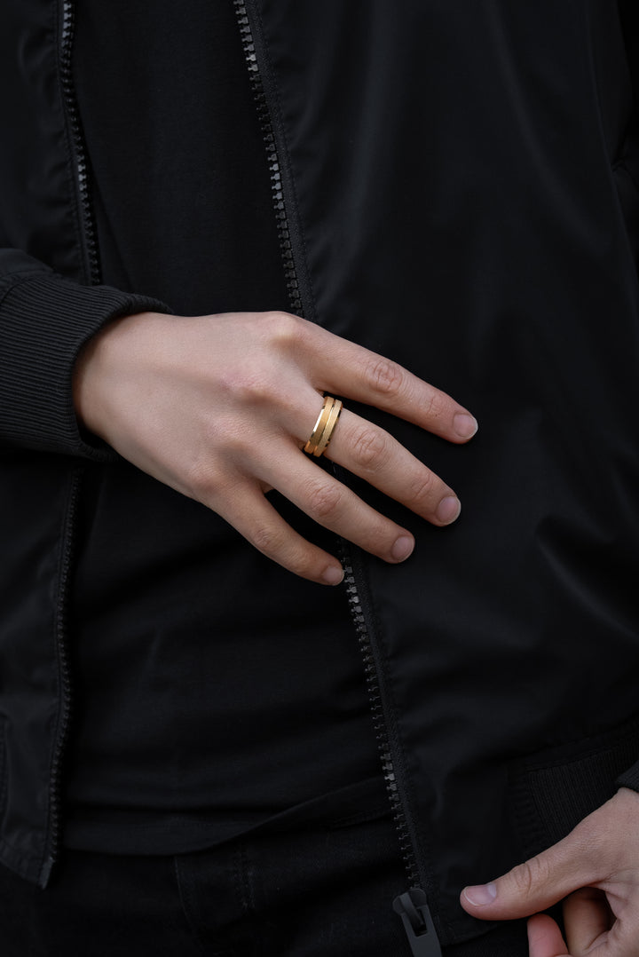 Anillo Stardust Carburo de Tungsteno
