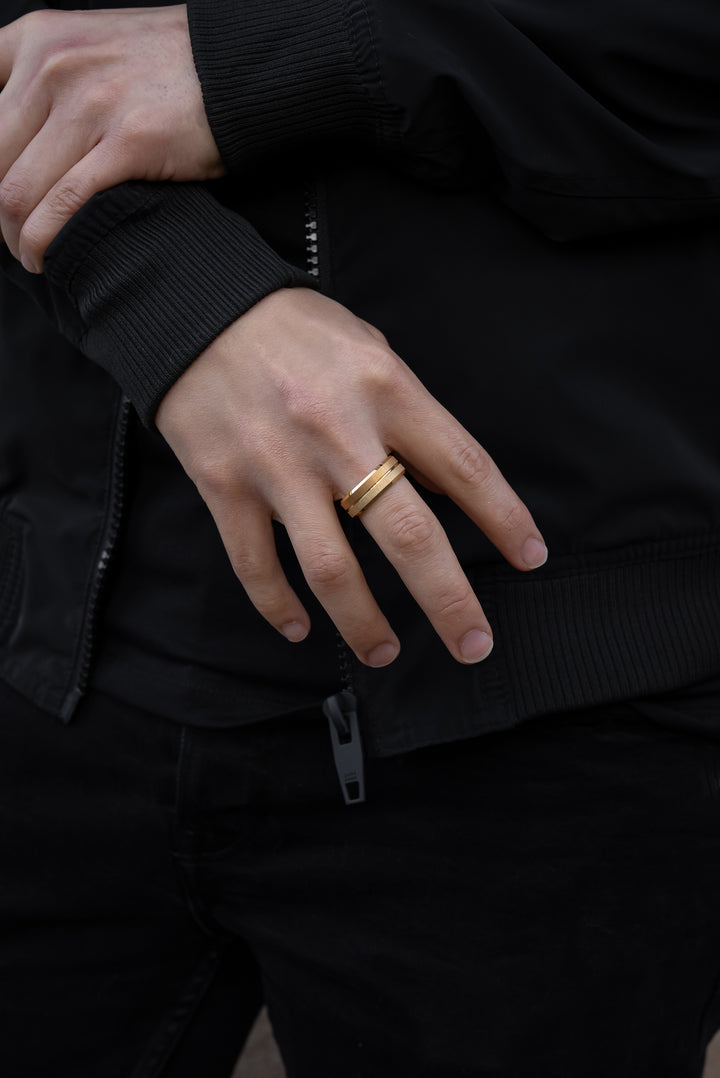 Anillo Stardust Carburo de Tungsteno
