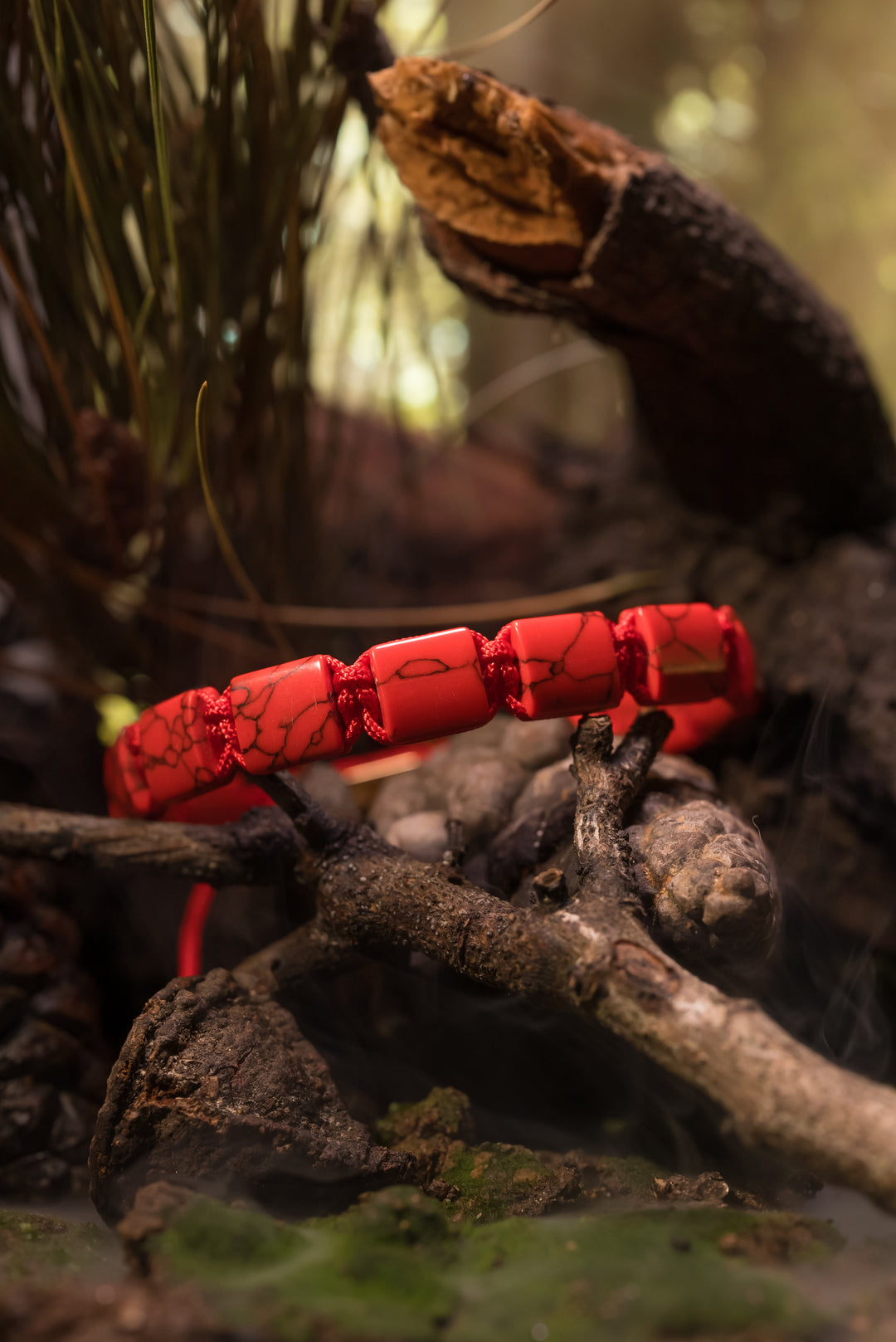 Pulsera Energy Howlita Red Private Collection