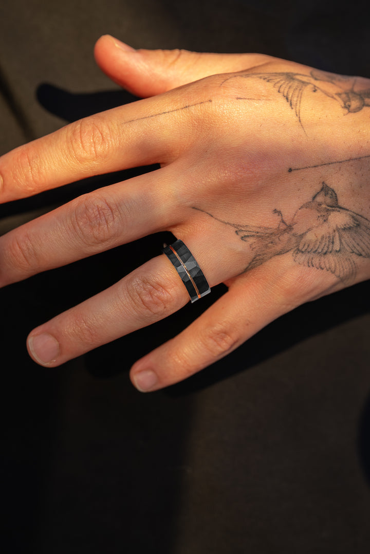 Anillo Ember Carburo de Tungsteno