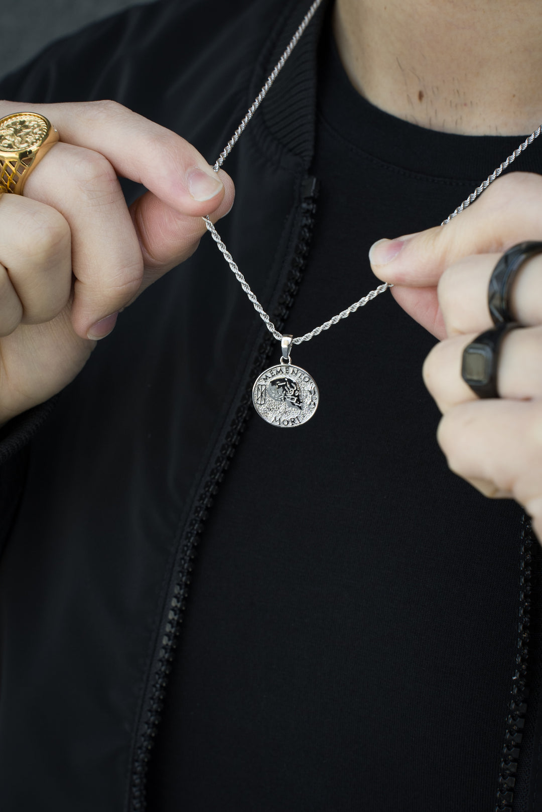 Collar Memento Mori SS316L