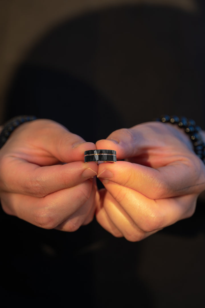 Anillo Ember Carburo de Tungsteno