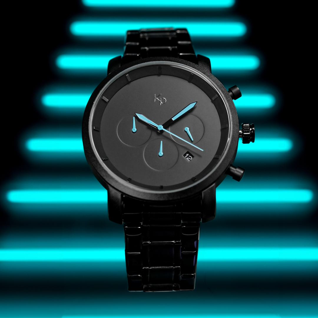 RELOJ KAPRIEL GUN METAL BLACK