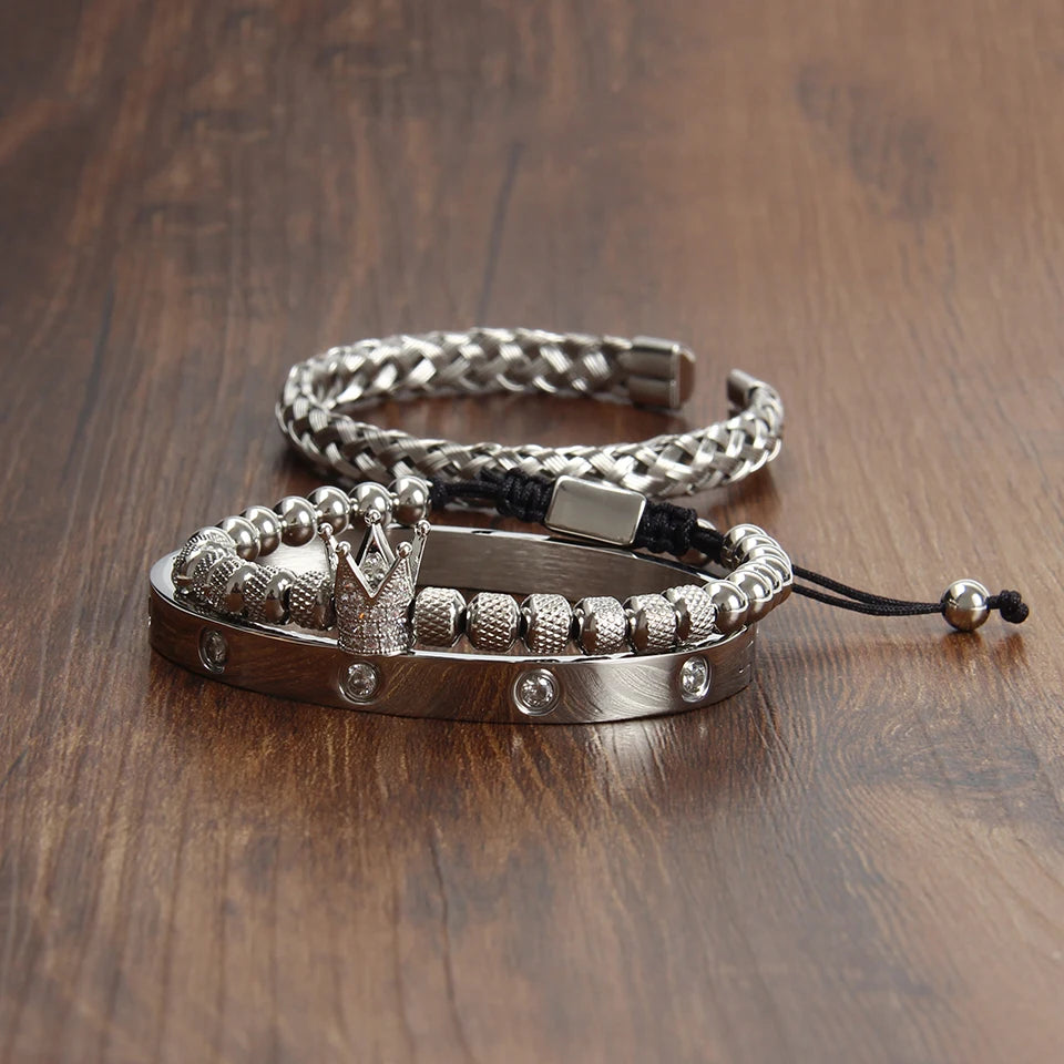 Pack de pulseras Carter Silver Private Collection