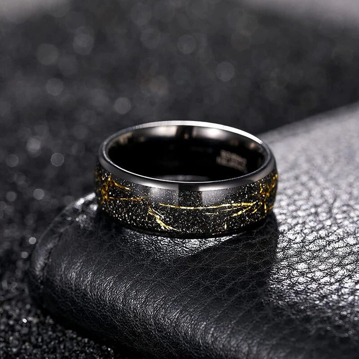 Anillo Gold Vein Carburo de Tungsteno