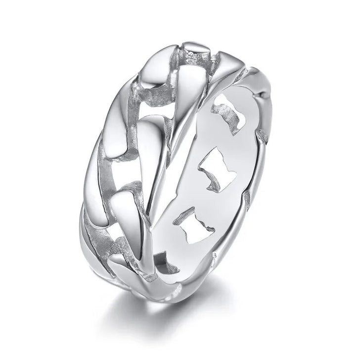 Anillo Chains Silver