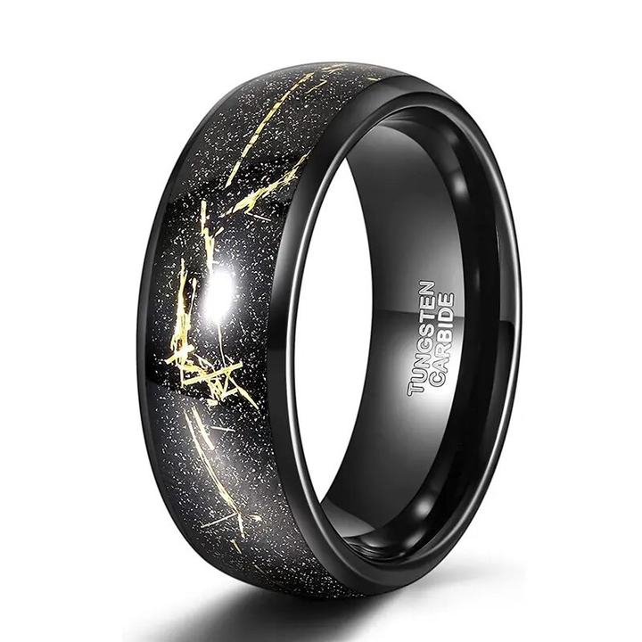 Anillo Gold Vein Carburo de Tungsteno