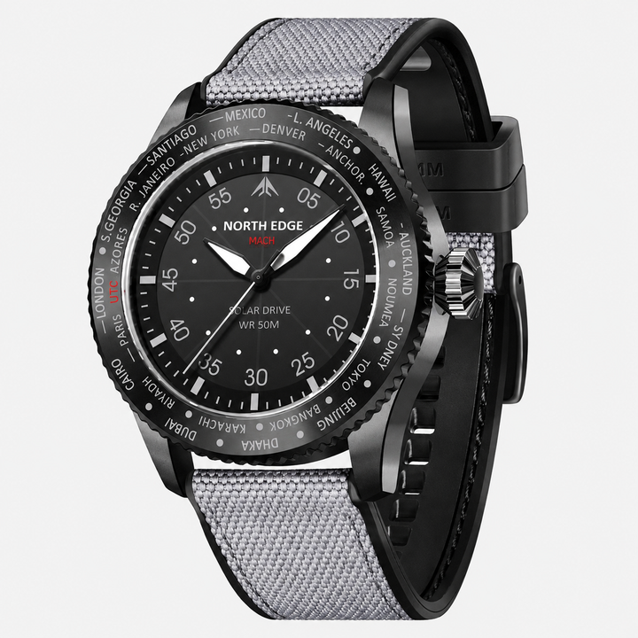 Reloj North Edge Mach Solar Drive