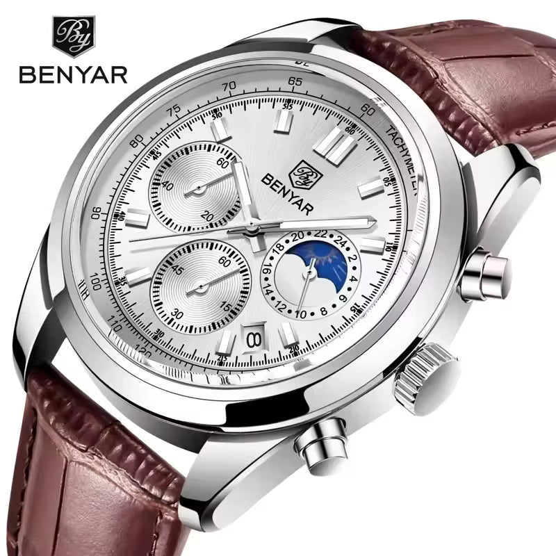 Reloj Benyar Grand Reserve Brown