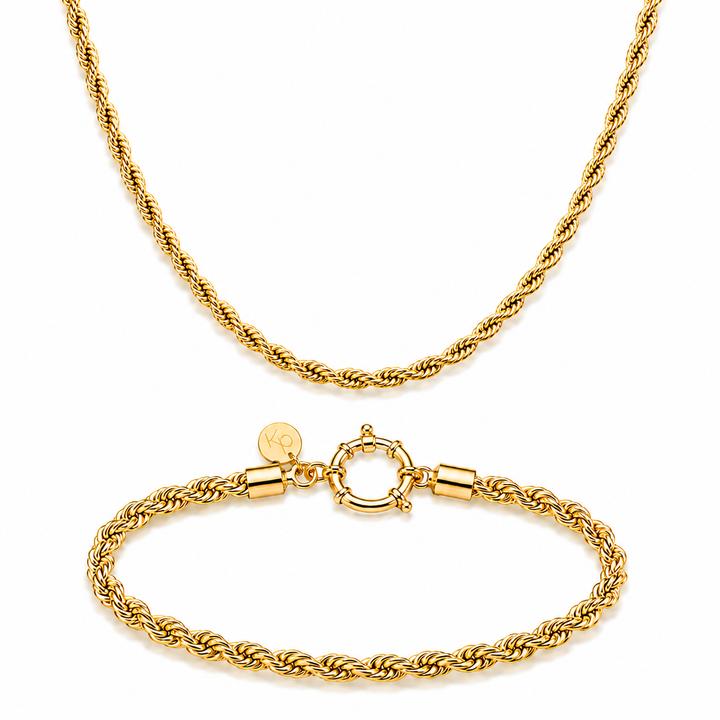 Twisted Tourbillon Gold Set