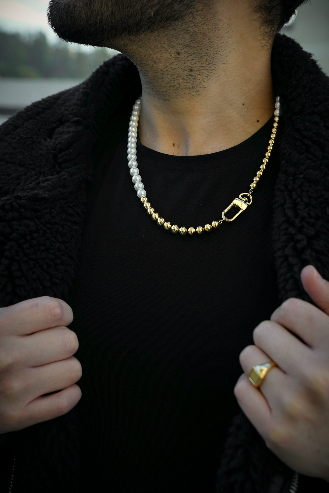 Pearls and Gold Set