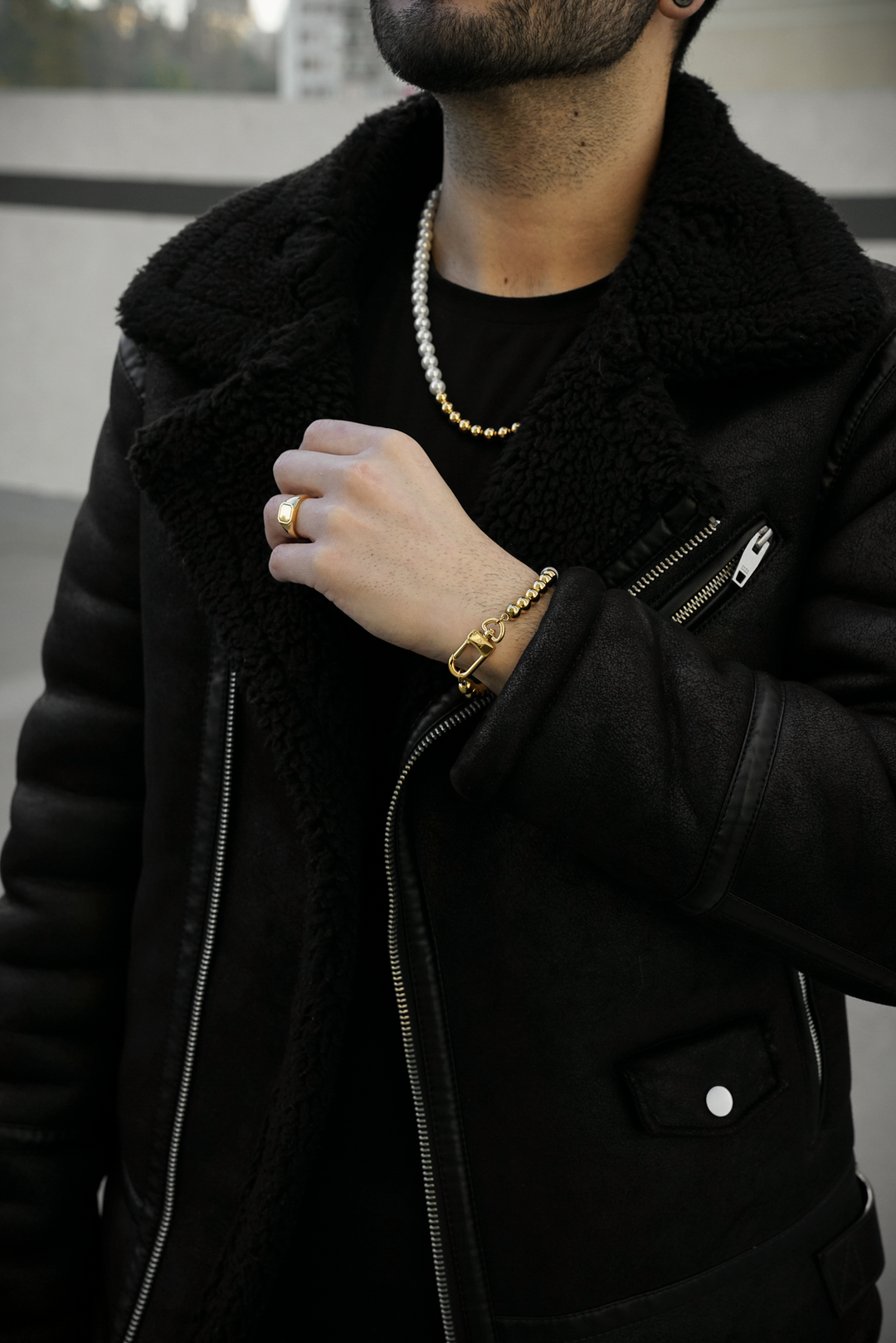 Pearls and Gold Set