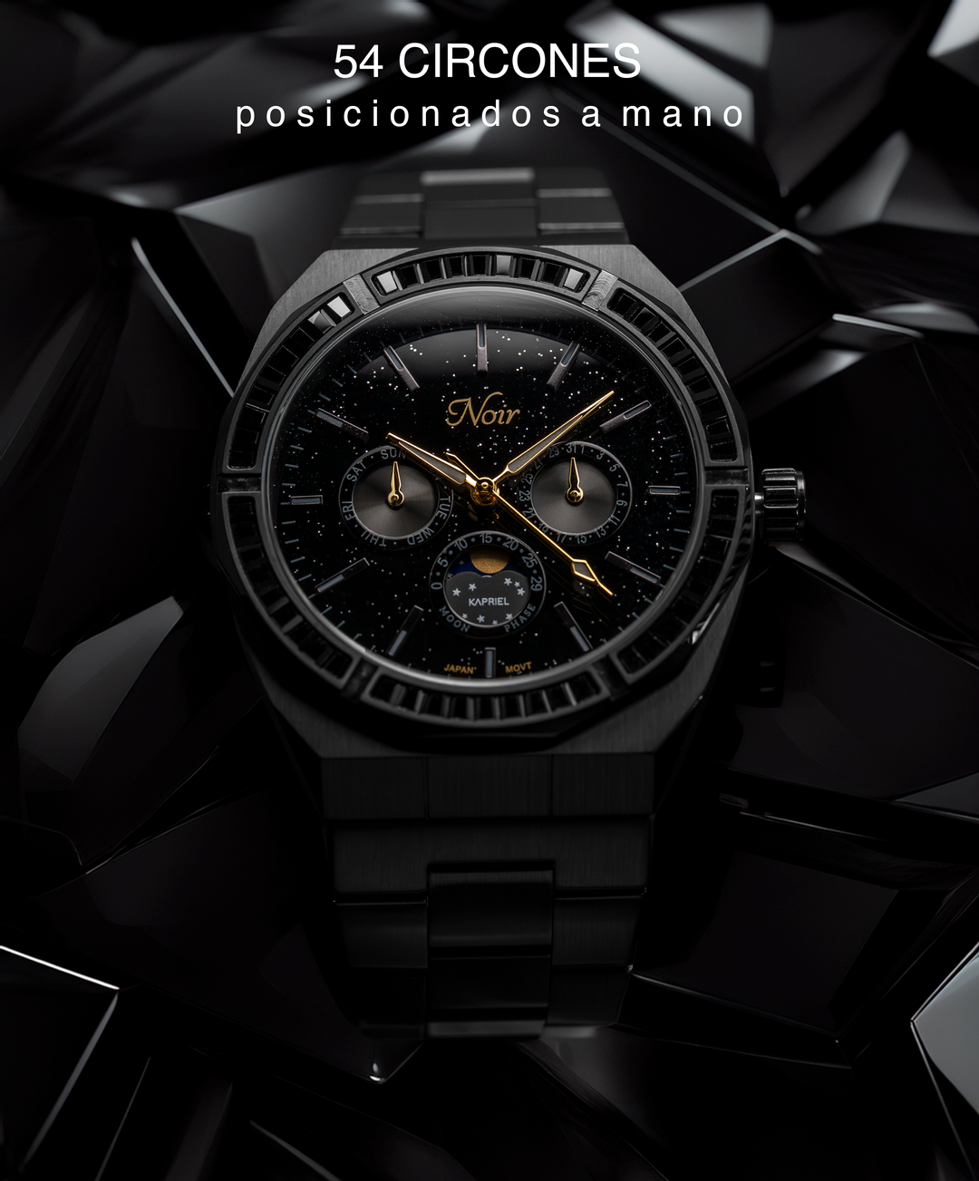 Kapriel Noir Moon Phase