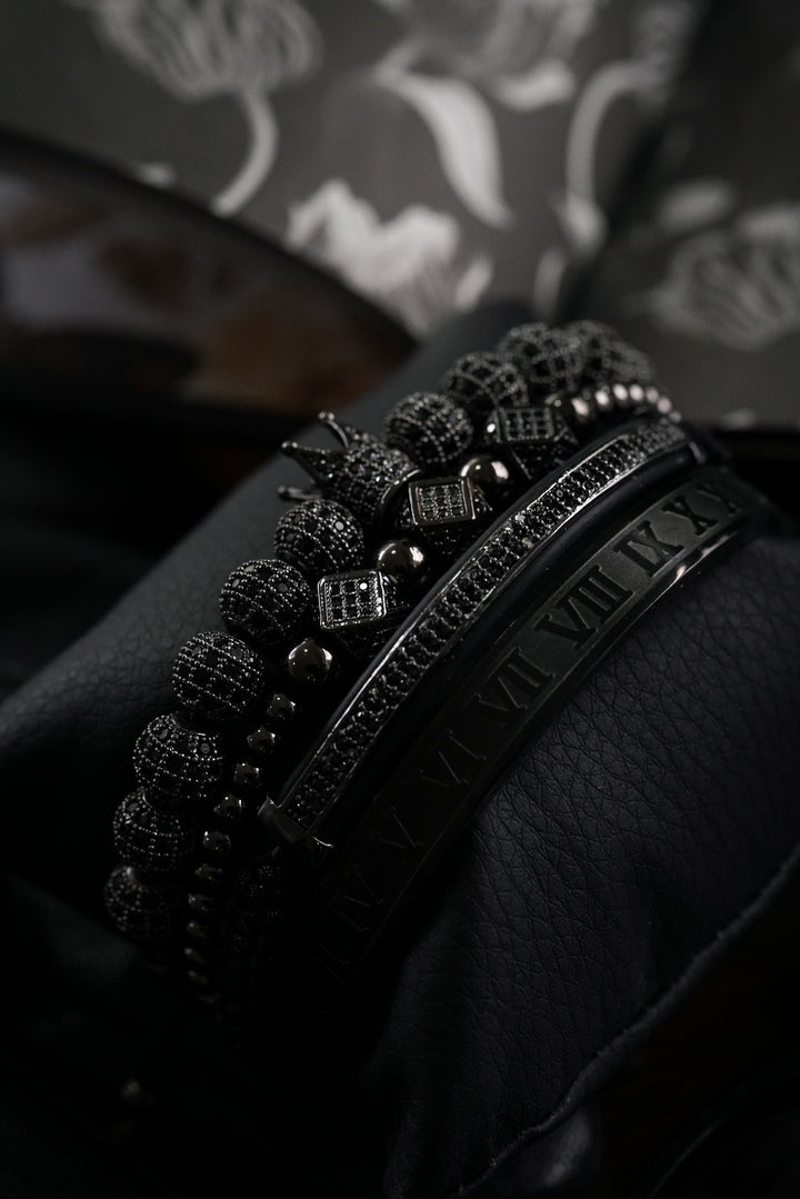 Pack Pulseras Black King MasterPiece Signature