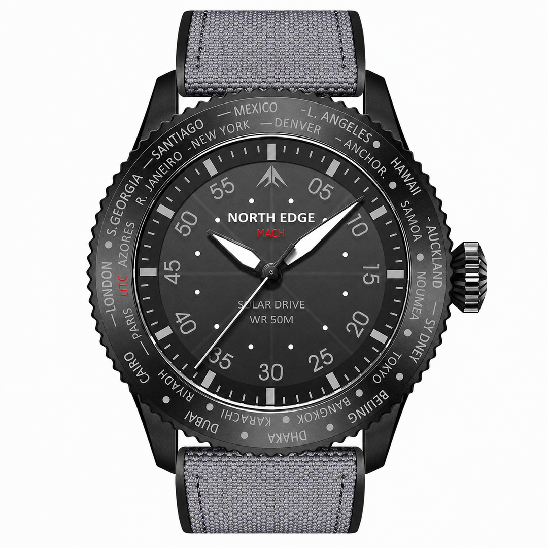 Reloj North Edge Mach Solar Drive